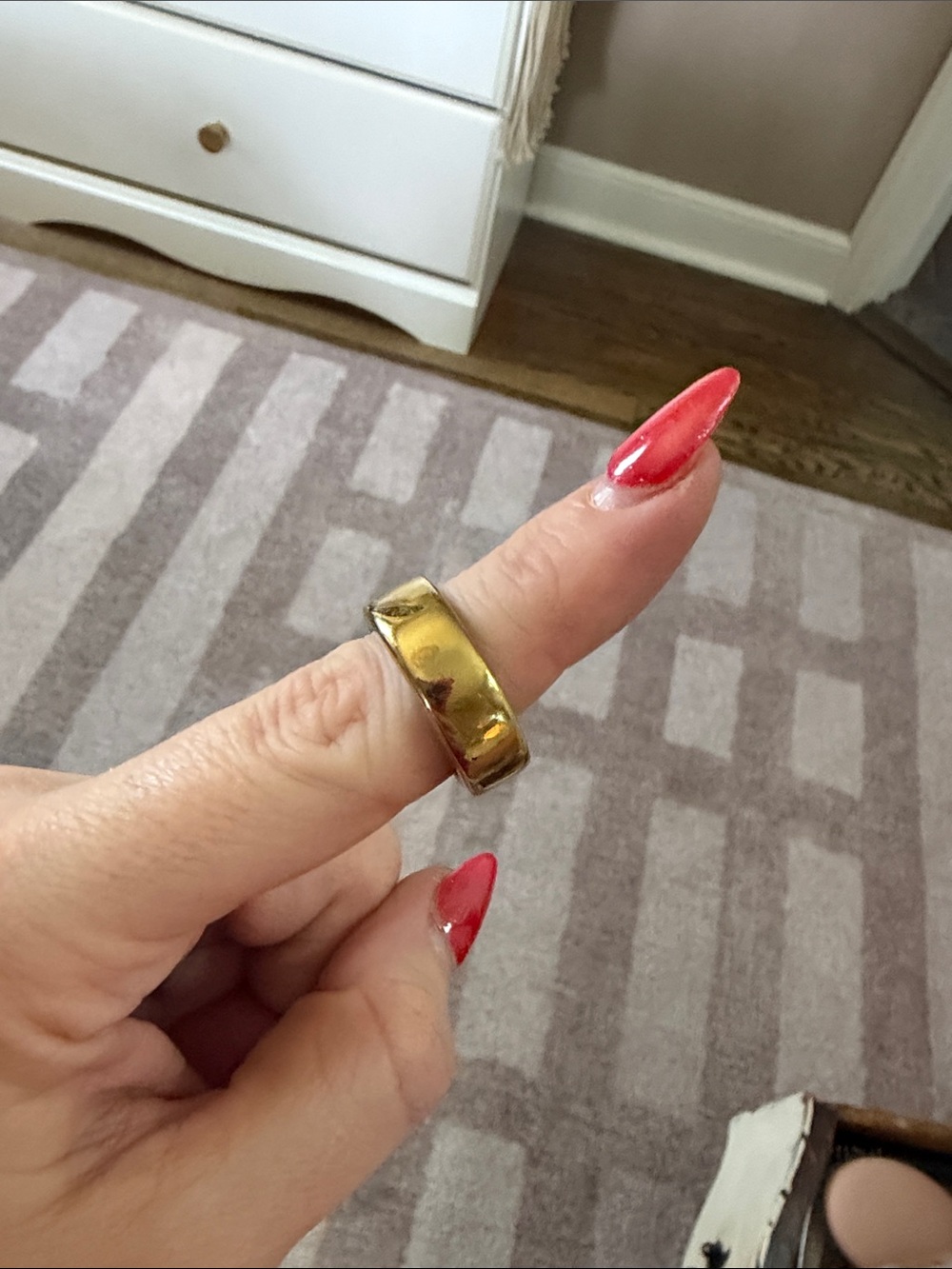 Oura ring gen 3 Gold horizon - Women size 9